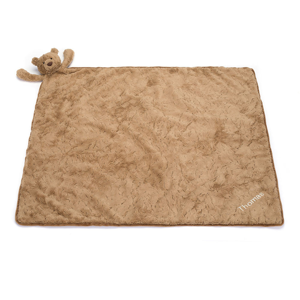 Personalized Bartholomew Bear Blankie